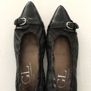 AGL leather flats